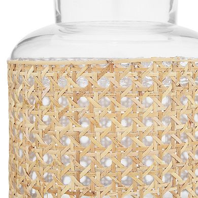 Storied Home Round Glass Jar Vase
