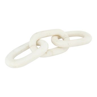 Storied Home Marble Chain Link Figurine