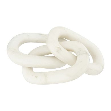 Storied Home Marble Chain Link Figurine