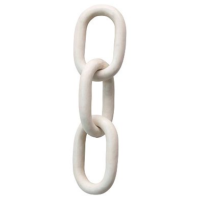 Storied Home Marble Chain Link Figurine