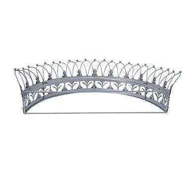 Storied Home Decorative Metal Curtain or Canopy Crown
