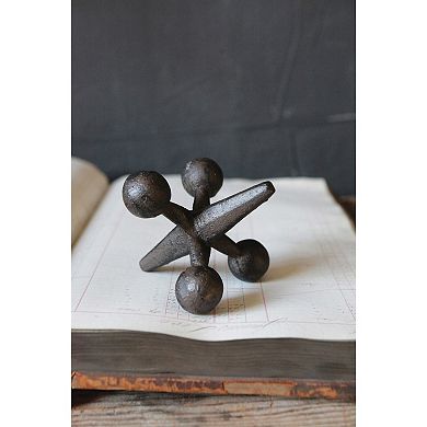 Storied Home Retro Decorative Cast Iron Jack Figurine