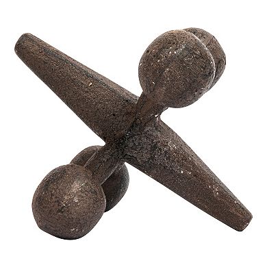 Storied Home Retro Decorative Cast Iron Jack Figurine