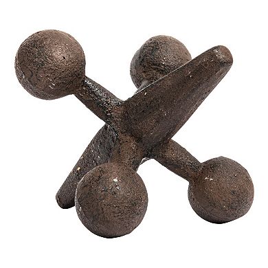 Storied Home Retro Decorative Cast Iron Jack Figurine