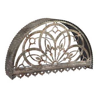 Storied Home Large Decorative Metal Cutout Canopy Wall Décor