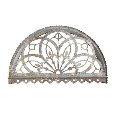 Storied Home Large Decorative Metal Cutout Canopy Wall Décor