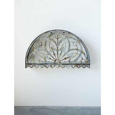 Storied Home Large Decorative Metal Cutout Canopy Wall Décor