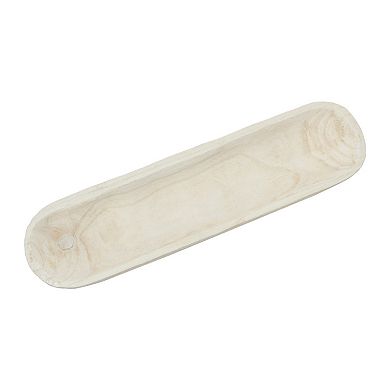 Storied Home Decorative Paulownia Wood Tray