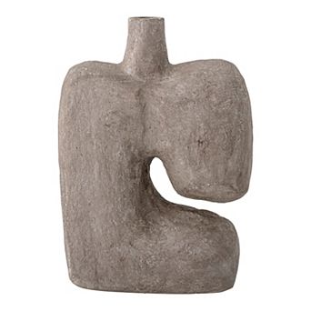 Storied Home Grey Paper Mache Vase