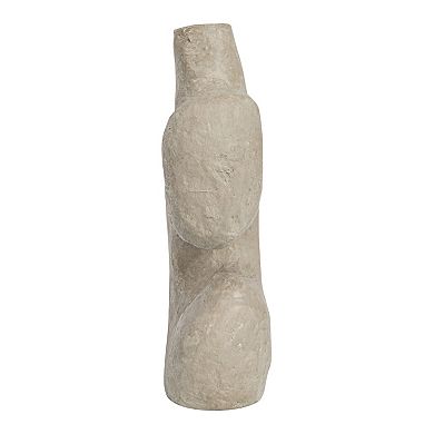 Storied Home Grey Paper Mache Vase