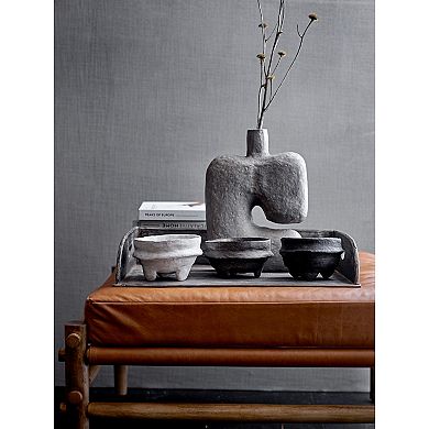 Storied Home Grey Paper Mache Vase
