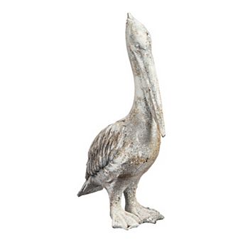 Storied Home Resin Pelican Floor Décor