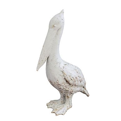 Storied Home Resin Pelican Floor Décor