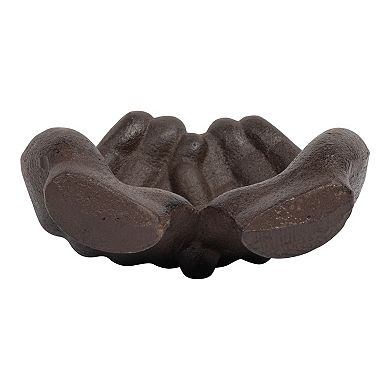 Storied Home Cast Iron Hands Dish