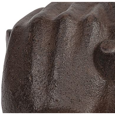 Storied Home Cast Iron Hands Dish