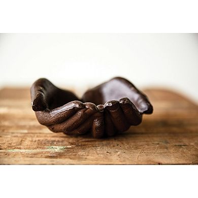 Storied Home Cast Iron Hands Dish