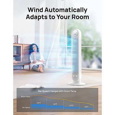 DREO Nomad One S 36-in. Tower Fan