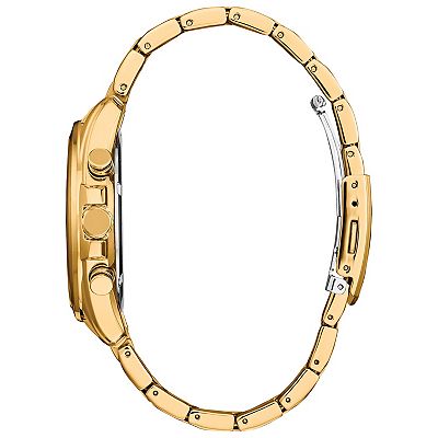 Citizen Men's Eco-Drive Weekender Sport Gold Tone Stainless Steel