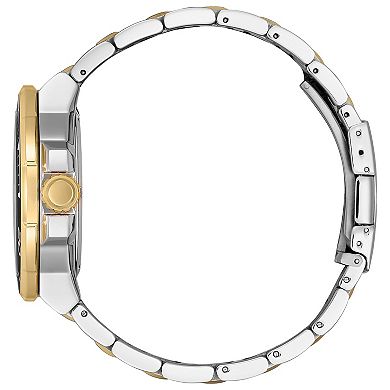 Citizen Men's Eco-Drive Sport Luxury Endeavor Two-Tone Stainless Steel Black Dial Bracelet Watch
