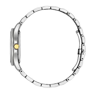 Citizen Women's Eco-Drive Dress Classic Two-Tone Diamond Accent Bracelet Watch