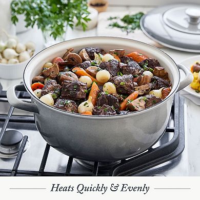Merten & Storck Enameled Iron 7-Quart Dutch Oven