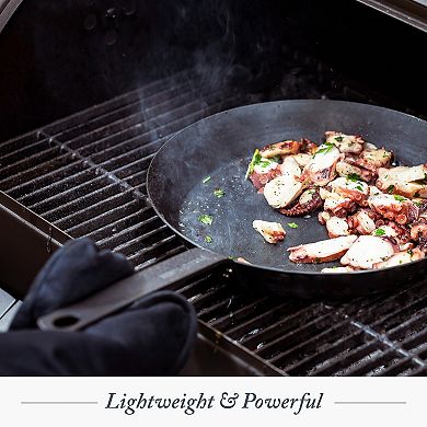 Merten & Storck Pre-Seasoned Carbon Steel 12" Frying Pan
