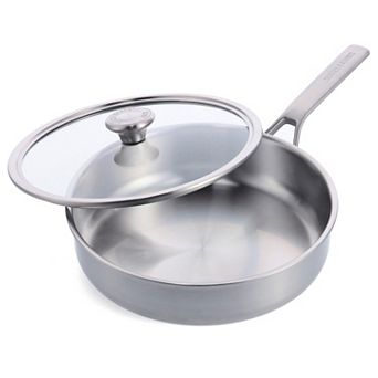 Merten & Storck Stainless Steel 3.5-qt Saute Pan & Lid