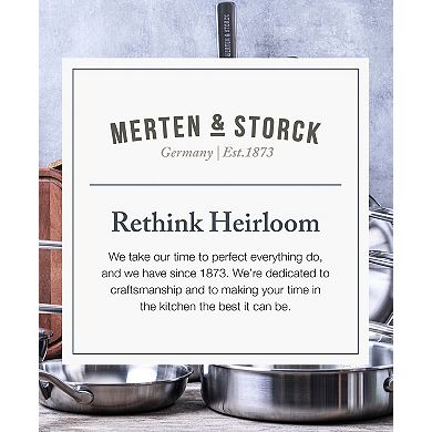 Merten & Storck 8-pc. Stainless Steel Cookware Set