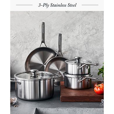 Merten & Storck 8-pc. Stainless Steel Cookware Set
