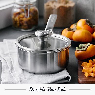 Merten & Storck Stainless Steel 14-Piece Cookware Set