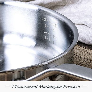 Merten & Storck Stainless Steel 14-Piece Cookware Set