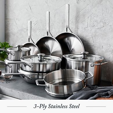 Merten & Storck Stainless Steel 14-Piece Cookware Set