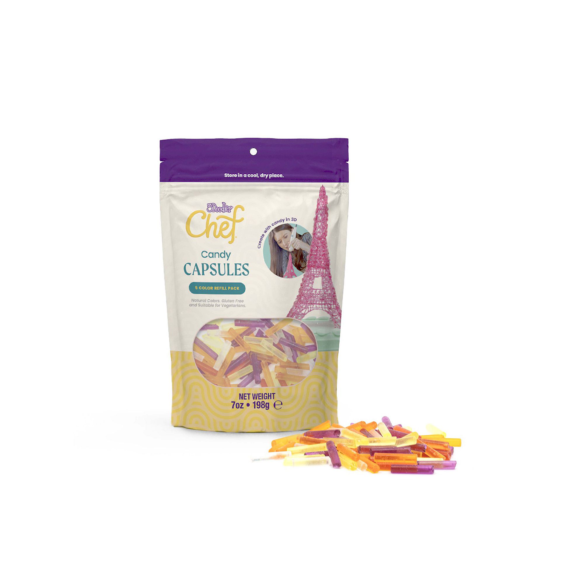 3Doodler Chef 3D Candy Capsules, Multinone