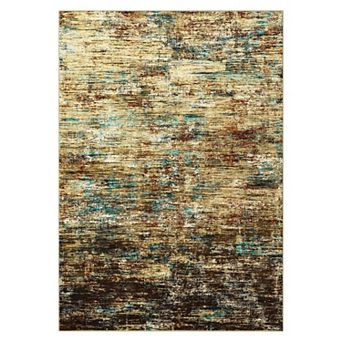 Garvee Machine Washable Abstract Area Rug Indoor Modern Throw Carpet