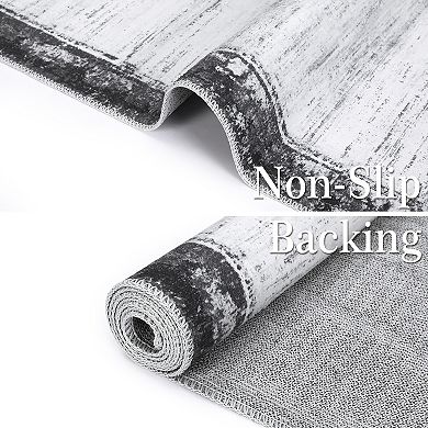 Garvee Minimalist Style Carpet for Living Room & Washable Soft Throw Carpet for Home Decor