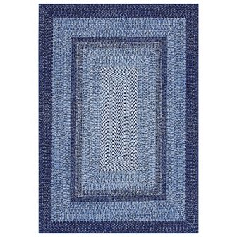 Garvee Modern Imitation Braided Print Area Rug Soft Stain Resistant Geometric Carpet