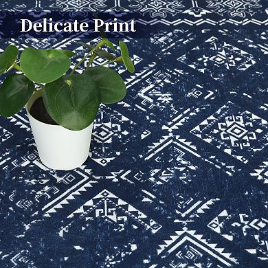 Garvee Vintage Moroccan Distressed Rug Boho Farmhouse Floor Cover