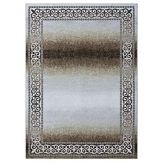 Garvee Contemporary Stain Resistant Carpet & Machine Washable Modern Abstract Rug