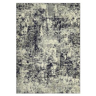 Garvee Modern Abstract Washable Area Rug for Bedroom Soft Living Room Carpet Mat