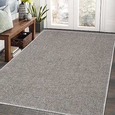 Glowsol Indoor Modern Solid Area Rug Soft Washable Floor Carpet For Bedroom Living Room