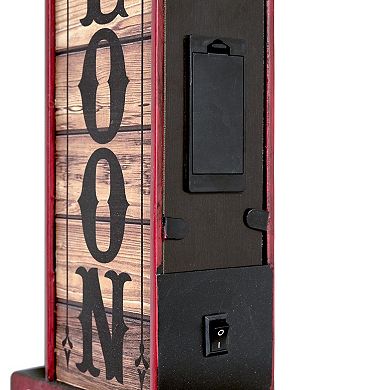 American Art Décor LED Old Town Saloon Metal Marquee Sign