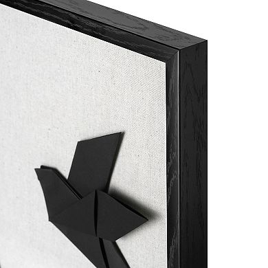 American Art Décor In Flight Paper & Linen Wall Art