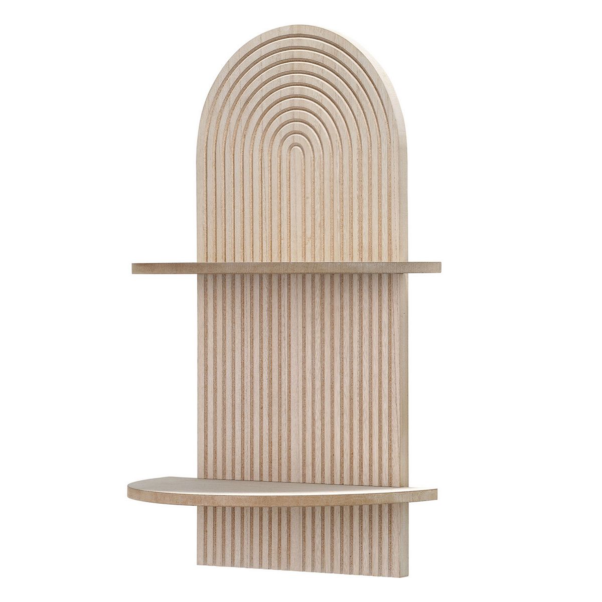 Lunar Ledges shelf front view