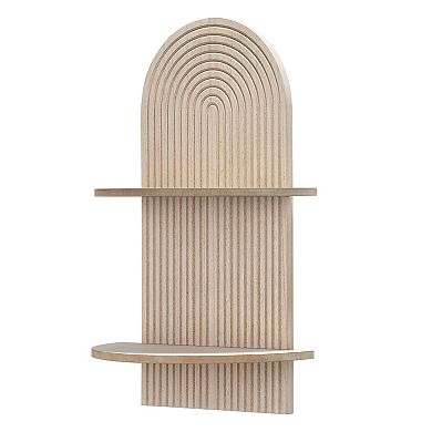 American Art Décor Lunar Ledges Black Shelf Wall Decor