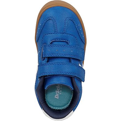 Dr. Scholl's Madison Play Toddler Boy Slip-On Deep Sea Blue Faux Leather Shoes