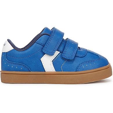 Dr. Scholl's Madison Play Toddler Boy Slip-On Deep Sea Blue Faux Leather Shoes