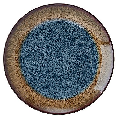 Pfaltzgraff Monroe Blue 12-Piece Dinnerware Set