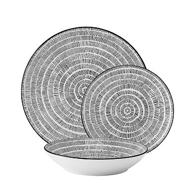 Pfaltzgraff Sketch Serenade 12-Piece Dinnerware Set