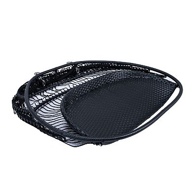 LeisureMod Wicker 2 Person Double Folding Hanging Egg Swing Chair