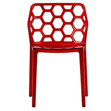 LeisureMod Modern Dynamic Dining Chair, Set of 2